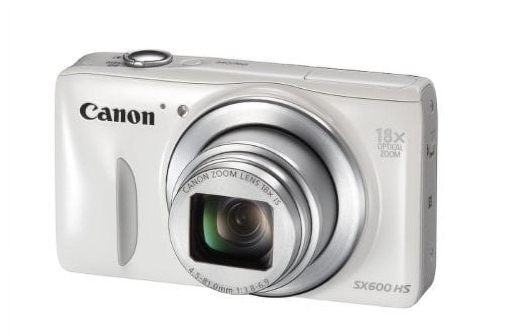 Canon PSSX600HSWHITEW Canon PowerShot SX600 HS 16MP Digital Camera