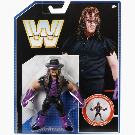 UPC 090125266580 product image for Undertaker - WWE Retro Toy Wrestling Action Figure | upcitemdb.com