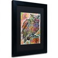 thumbnail image 2 of Trademark Fine Art "Owl Perch" Canvas Art by Dean Russo, Black Matte, Black Frame, 2 of 4