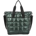 thumbnail image 1 of Bolso de mano de nailon con asa superior y rejilla de hilo bordado para mujer, bolso de hombro, 1 of 5