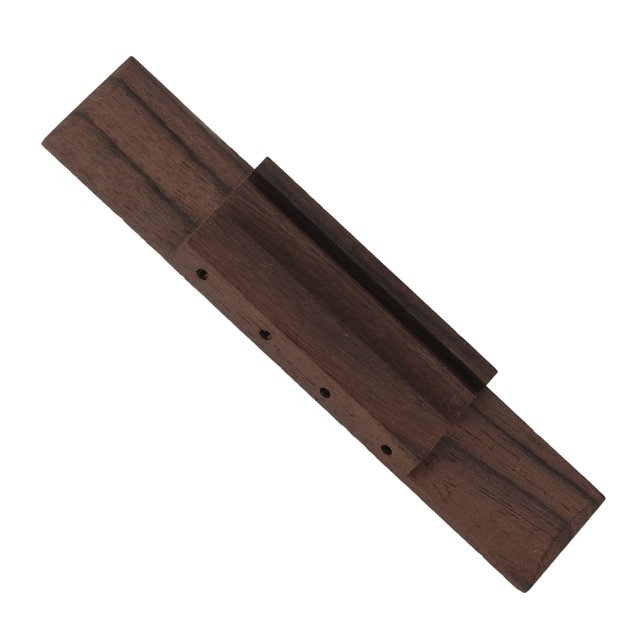 Puente De Ukelele, Puente De Guitarra Duradero Retro Hueso De Vaca De Palisandro Con Tuerca De Sillín Para Reemplazo Higoodz Otros
