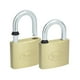 thumbnail image 2 of Juego de 2 candados de latón gancho corto 40mm Lock 13CA, 2 of 2