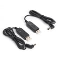 thumbnail image 2 of 2 cables de carga USB para cargador de escritorio de radio BaoFeng UV-5R UV-82 UV-8D JShteea  Nuevo, 2 of 8
