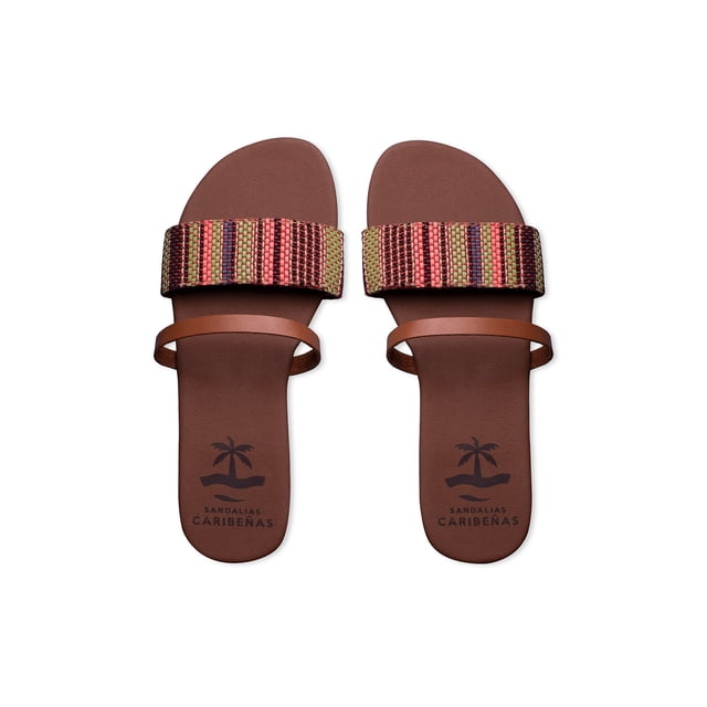 Sandalia Caribeñas Akumal Color Pitaya Talla 27 Sandalias Caribeñas Sandalias