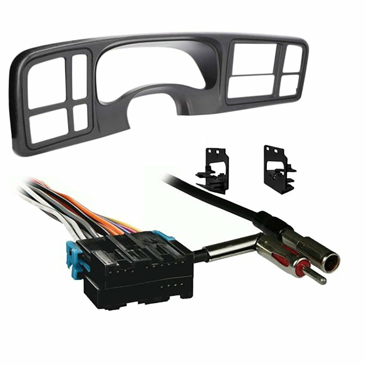 Metra 95-3016G Double DIN Dash Kit For 2015+ Chevy Colorado & GMC Canyon - Factory Black