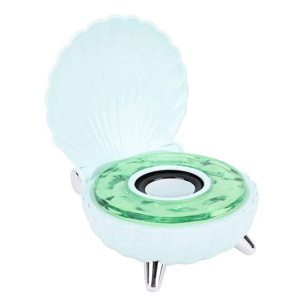 Altavoces Pequeños Inalámbrico, Altavoz Estéreo único Con Forma De Concha Marina Con Luz Nocturna Colorida, Efecto De Sonido De Surf En El Mar, Para Decoración De