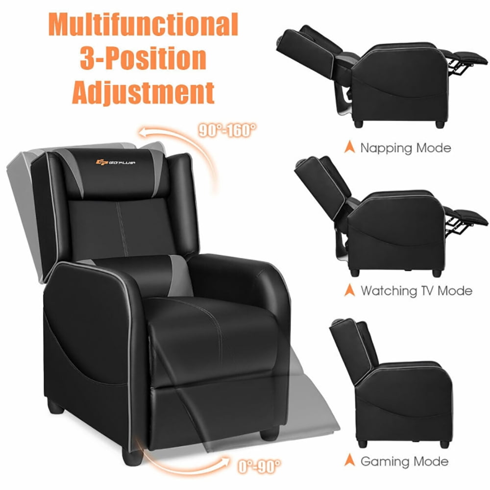 Finihen Massage Recliner Chair, Home Massage Gaming Recliner Chair, for Gaming Room, Home Theater, Gray Finihen Massage Recliner Chair, Home Massage Gaming Recliner Chair, for Gaming Room, Home Theater, Gray