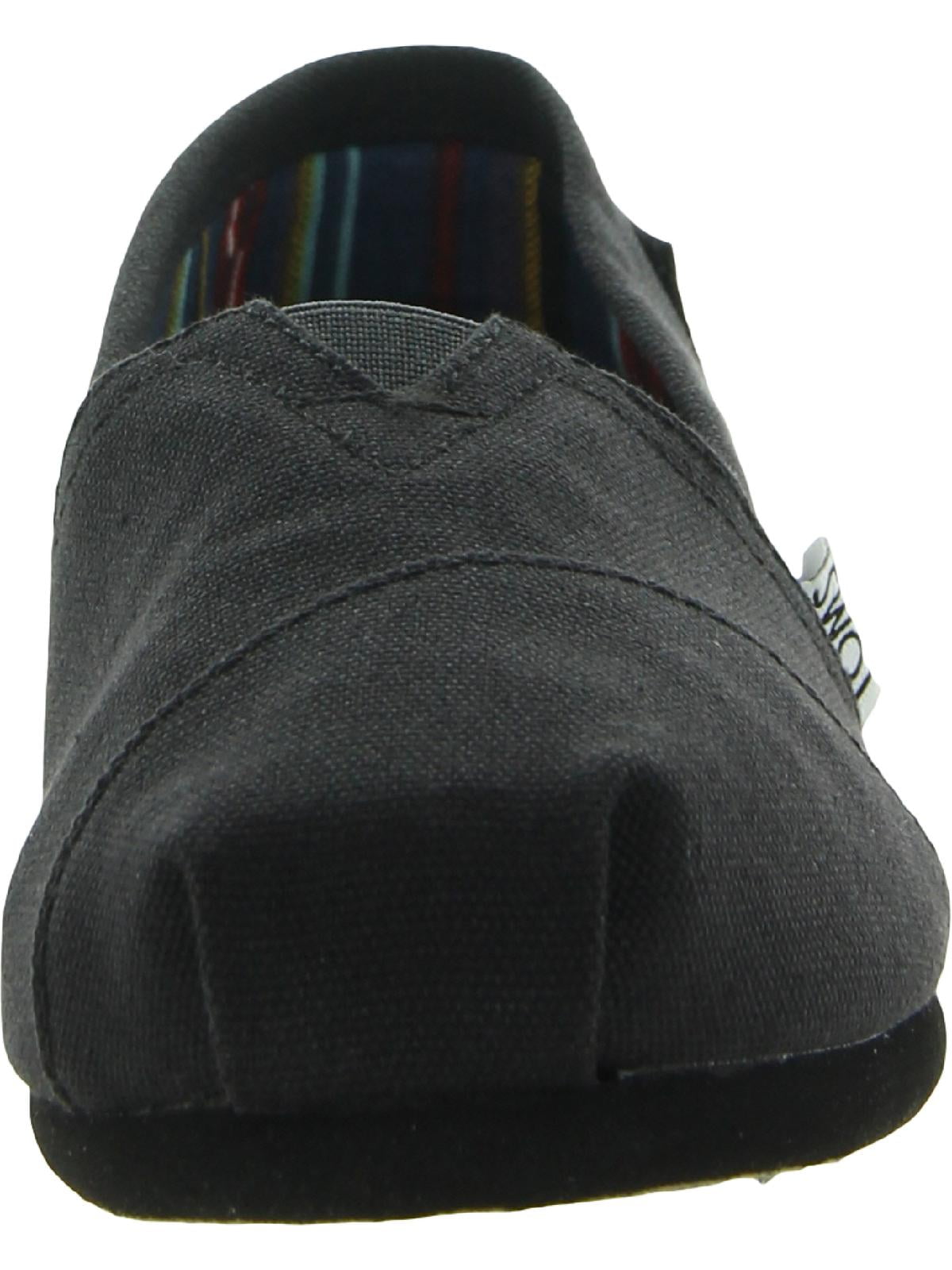 Toms Mens Ava Canvas Slip Ons Sz 9 Black Gray Amazon.com | TOMS mens Toms Women main image 2