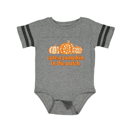 

Inktastic Cutest Pumpkin in the Patch Gift Baby Boy or Baby Girl Bodysuit