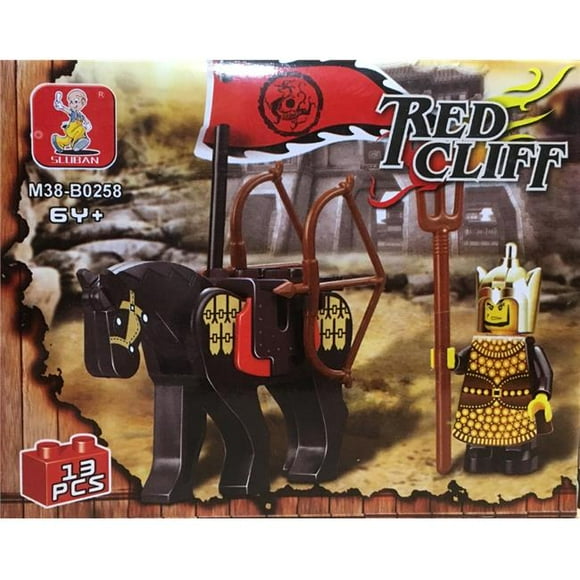 Sluban Red Cliff Famous General Weiyan Building Brick Kit (13 pcs)