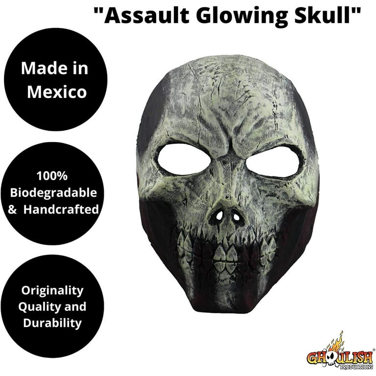 Ghoulish TB25624 Assault Skull Mask - Walmart.com