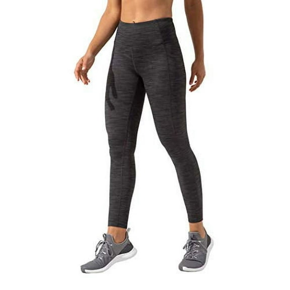 Mondetta Ladies' Brushed Jacquard Legging Small (Blue Cove)