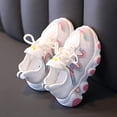 thumbnail image 4 of Kayannuo Christmas Toddler Infant Kids Baby Mesh Girls Breathable Lace Up Soft Shoes, 4 of 7