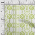 thumbnail image 1 of oneOone Viscose Chiffon Fabric Paisley|Stripe & Circle Ikat Decor Fabric Printed BTY 42 Inch Wide, 1 of 4