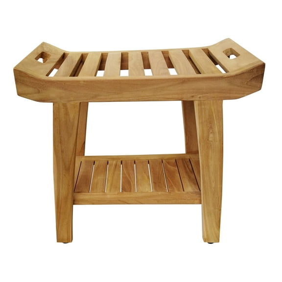 D-Art Collection Teak Ramiroya Shower Stool