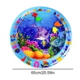 thumbnail image 1 of Cat Playing Water Mat Sensory Water Play Mat For Cat Pvc Ocean Fish Crawling Induction Cat Playing Water Mat Interactive Cat Toy C, 1 of 6