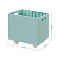 thumbnail image 1 of Plastic table removable bookshelf with pulley simple Student Book finishing storage box wholesale, 1 of 6
