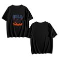 thumbnail image 5 of Volleyball 2026 Women Shirt USA Volleyball Match Season Jersey Game Day T-Shirt Funny Graphic Short Sleeve Shirt Black S, 5 of 6