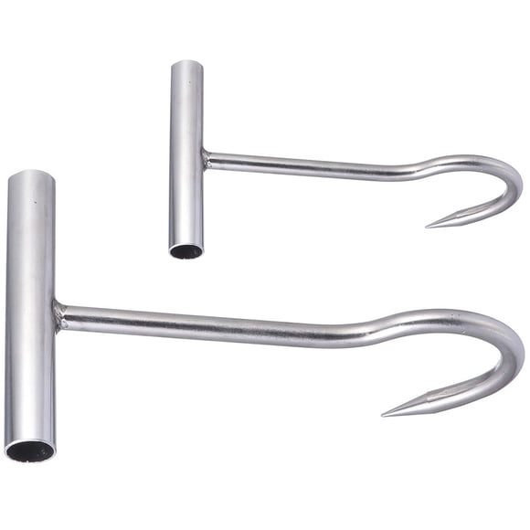 SKISUNO 2Ud Accesorios Para Freidor De Pavo En T De Acero Inoxidable