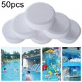 thumbnail image 2 of 50 Comprimés de Chlore Multifonctionnels Désinfection Instantanée pour Piscine Comprimés de Désinfection -GSL FF Y ZD--, 2 of 4