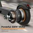 thumbnail image 2 of Hiboy S2 MAX Electric Scooter, Upgraded 500 W Motor, 10 In. Air-filled Tires, up to 40.4 Miles Range and 19 Mph Speed, Portable Commuting for Adults with Double Braking System and App, 2 of 9