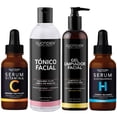 thumbnail image 1 of Kit Limpiador + Tónico + Serum Vitamina C + Acido Hialuronico Skin Care Suero Facial Quotidien Quotidien Serum Vitamina C Serum skin care, 1 of 7