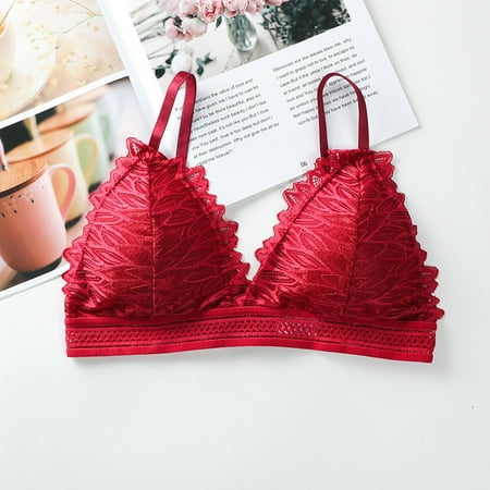

Simplmasygenix Clearance Bras For Women Plus Size Sexy Lace Wrap Chest Tube Top Beauty Back Bra Camisole Base Underwear