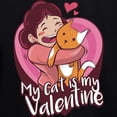 thumbnail image 3 of CafePress - My Cat Is My Valentine Sweatshirt - Kids Hooded Sweatshirt, Classic Hoodie, 3 of 4