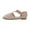 Pink, variant on JeashCHAT Sandals for Women Closed Toe Elastic Ankle Strap Slip On Espadrille Flat Sandals Casual Walking Sandals Dress Shoes for Women