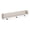 White, variant on Bowery Hill Engineered Wood Wall Mounted Coat Rack in Natural