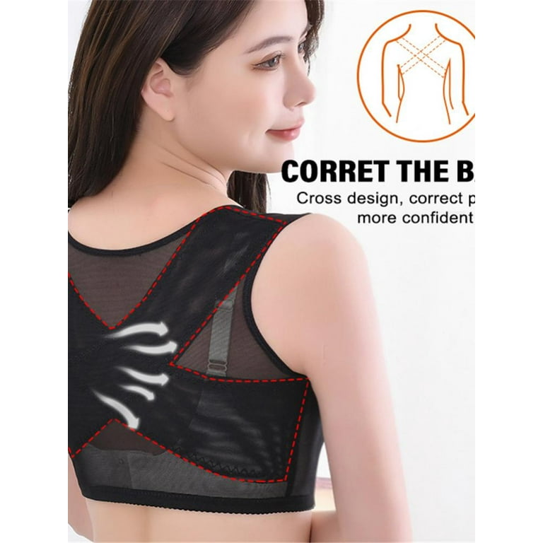 2 In 1 Women Posture Corrector Support Bra Back Support Shapewear