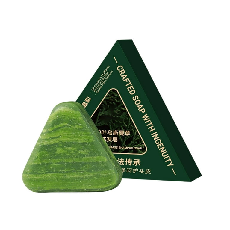 Nature Triangle Shampoo Bar 2025, Nature Seven Green Soap Shampoo