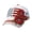 White, variant on Celebrating American Years Hat Us 250th Anniversary Women's Patriotic Trucker Cap with Mesh Back and Adjustable Strap Army Green