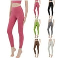 thumbnail image 4 of XFLWAM Women's Fashion Casual Spring And Summer New Style Hip-Lifting Tights Outerwear Breathable Yoga Long Pants, 4 of 4