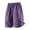 Purple, variant on Besolor Workout Shorts for Men Wide Leg Drawstring Elastic Waist Quick Dry Breathable Athletic Hiking Shorts with Pockets(X-Large,Yellow)