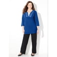 thumbnail image 6 of Catherines Women's Plus Size Suprema Lace Trim Duet Top, 6 of 6