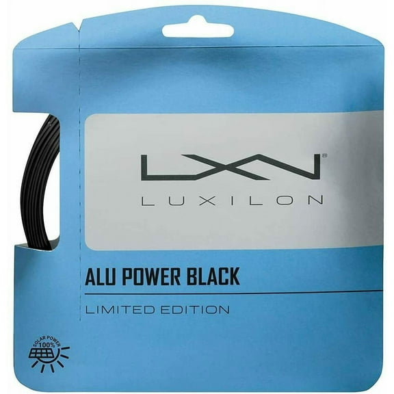 Luxilon Alu Power 125mm/17G Tennis String Black ( )