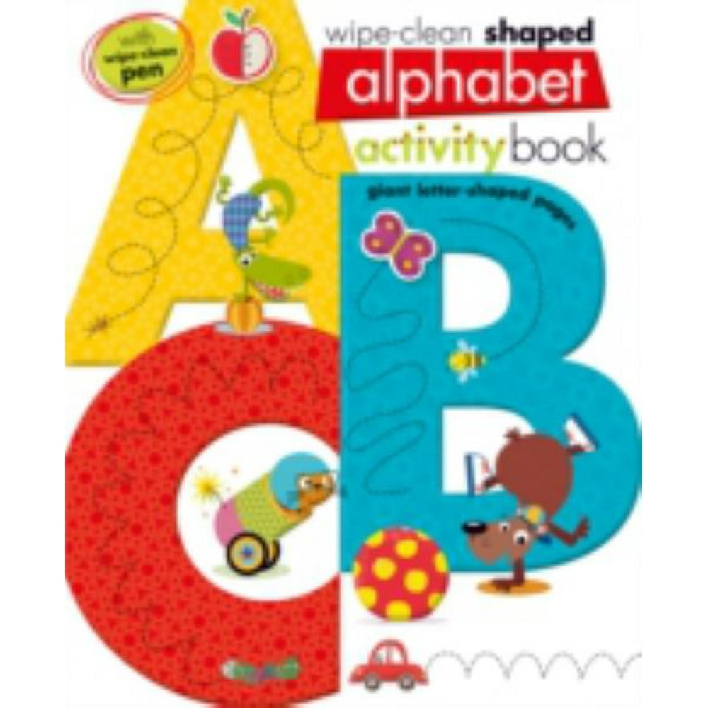 ABC WipeClean Shaped Alphabet Activity Book
