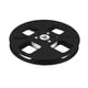 thumbnail image 4 of Cateissary Carrete de metal vacío plateado duradero para accesorios de audio Carrete vacío de cinta de aleación de aluminio de 3 orificios 1/4 Sistemas de cine en casa Plata, 4 of 6