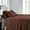 Brown, variant on Luxury 100% Cotton 600 Thread Count Sheets Damask Striped Bed Sheets Set - Split King - Black