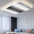 thumbnail image 2 of Black Grey White Fluorescent Light Covers, Farmhouse Ombre Color Modern Simple Magnetic Light Covers for Ceiling Lights, Fluorescent Ceiling Shade Filters for Classroom Bedroom Office 4x2Ft x 2PCS, 2 of 8