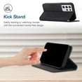 thumbnail image 4 of For Samsung Galaxy S22 Ultra Cover,Shockproof Luxury Leather Wallet Card Slot Case，Silm Stand Case Cover, 4 of 5