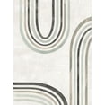 thumbnail image 2 of Vess, June Erica 25x32 White Modern Wood Framed Museum Art Print Titled - Modern Arc in Color IV, 2 of 4