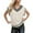 White, variant on RMGVDSD Womens Tops V Neck Oversized Sweaters Vest Sleeveless Knit Pullover Striped Sweater Casual Tennis Top Solid Color Sweater Fall Outfits for Women /Khaki