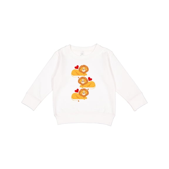 Inktastic Lion Jungle Animals Toddler Sweatshirt