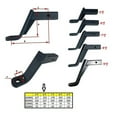 Trailer 6inch Drop Towbar Tow Bar Ball Mount Tongue Hitch Trailer Car