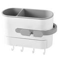 thumbnail image 1 of Soporte Para Secador De Pelo Con Cajón, Estante Para Secador De Pelo Montado En La Pared, Organizador Universal Para Secador De Pelo Sin Perforaciones Para El Hogar, Baño, Peluquería, 1 of 7