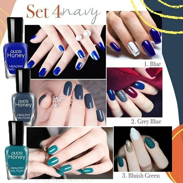 Esmalte de uñas, regalo para mujeres, 3 unidades, a base de agua, despegable y rasgable, 24 ml, removedor mágico.
