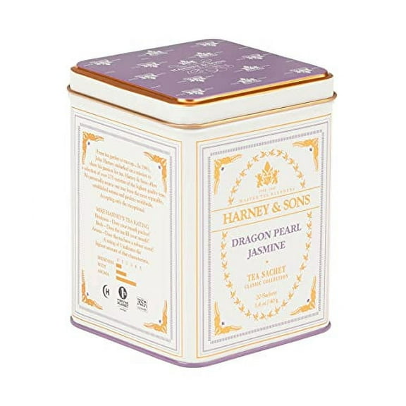 Harney & Sons Dragon Pearl Jasmine Tea, 20 Count(Pack of 1)