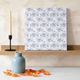 thumbnail image 3 of Ships Next Day Canvas Wall Art 10"x10", Blue Spring Floral Wood Framed Canvas Print Painting, Summer Botanical Elegant Flowers Ready to Hang Small Picture Wall Decor for Home Kitchen Nursery Office, 3 of 9